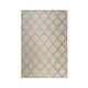 Tapis exterieur beige motif oriental gris 225x160