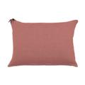 L'ESSENTIEL - Coussin Lin pur lavé Rose foncé 50x70