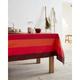 Nappe jacquard enduit acrylique rouge 160x160 cm