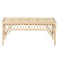 Banc en rotin 98 cm