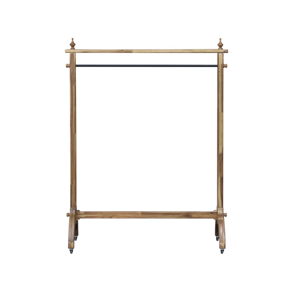 Portant en acacia 140 cm teinte claire