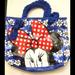 Disney Bags | Disney Blue Glitter Plastic Disney Daisy Tote | Color: Blue/White | Size: Os