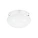 Ebern Designs Brycen 2 - Light 9.5" Simple Bowl Flush Mount Glass in White | 5.75 H x 9.5 W x 9.5 D in | Wayfair EBND6681 40999107