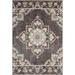 Blue/Brown 94 x 60 x 0.3 in Indoor/Outdoor Area Rug - Alcott Hill® Potvin Brown/Multicolored Floral Traditional Indoor/Outdoor Area Rug, | Wayfair