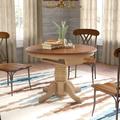 Loon Peak® Huerfano Valley Extendable Solid Wood Dining Table Wood in Brown | 30 H in | Wayfair LOON7224 32733119