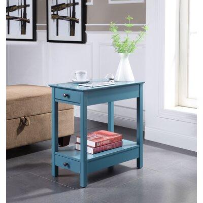 Dovecove Elsa End Table W Storagewood, Wayfair End Table Lamps For Living Room