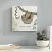 Mistana™ Baby & Kids Sloth Sayings I by Victoria Borges Painting Print on Canvas in Brown/Green | 37.13 H x 37.13 W x 1.13 D in | Wayfair