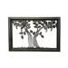 Red Barrel Studio® Acacia Wood Tree Art in Metal Wire Bronze Finish Tree of Life Acacia Decorative Metal Art | 3.94 H x 23.62 W x 1.97 D in | Wayfair