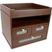 Rebrilliant Jolie Desk Organizer Wood in Brown | 10.88 H x 12.75 W x 10.63 D in | Wayfair F128CBFA5D8B48E4BF0DB2F89CAF3CEB