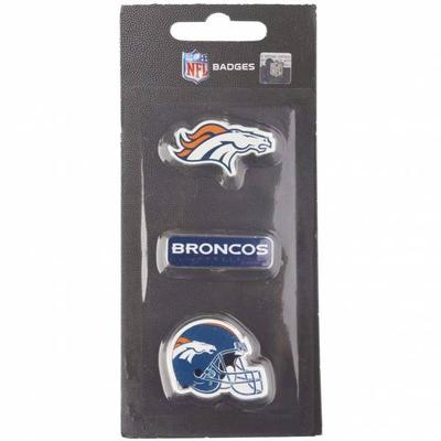 Denver Broncos NFL Metall Pin Anstecker 3er-Set BDNFL3PKDB