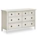 Evolur Julienne 6 Double Dresser in Cloud - Dream On Me 838-C