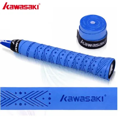 Kawasaki-Bande anti-transpiration respirante pour raquette de tennis 10 pièces/lot X5