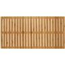 Badematte, Podest aus Bambusholz bambusa, 100 x 50 cm, natürliche Farbe Wenko