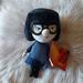 Disney Other | Disney Edna Mode Plush | Color: Red | Size: Osbb