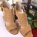 Jessica Simpson Shoes | Jessica Simpson Tan Microsuede Heels | Color: Tan | Size: 9.5