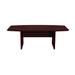Safco Products Company Corsica Conference Table Wood in Brown | 29.5 H x 84 W x 42 D in | Wayfair CTC84MAH