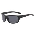 Nautica Men's Oversized Sunglasses With Matte Frame Black Onyx, OS