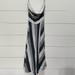 American Eagle Outfitters Dresses | American Eagle Strapless Cotton Dress | Color: Gray/White | Size: M