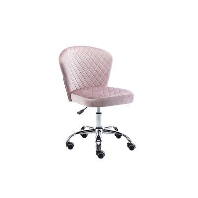 Wayfair For Mercer41 Home Office Chair, Melissa Swivel Vanity Chair Pink