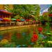 Latitude Run® San Antonio Riverwalk, San Antonio Texas - Wrapped Canvas Photograph Print Canvas, Solid Wood | 30 H x 1.5 D in | Wayfair