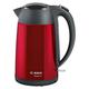 Bosch TWK3P424 electric kettle 1.7 L Grey,Red 2400 W