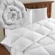 Luxury Goose Feather & Down Duvet/Quilts Bedding, 10.5 Tog Singe, Double, King,Super King,OR Pillow *Textile.Plus* (Single)