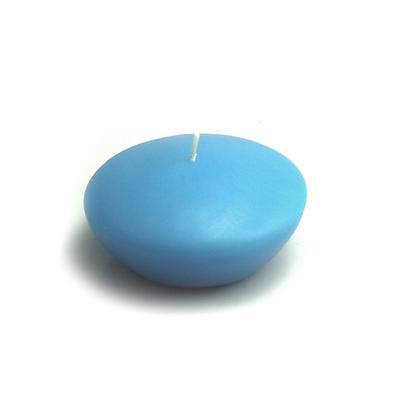 3 Inch Light Blue Floating Candles (12Pc/Box)- Jeco Wholesale CFZ-055