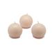 2 Inch Pale Ivory Ball Candles (96Pcs/Case) Bulk- Jeco Wholesale CBZ-004_8