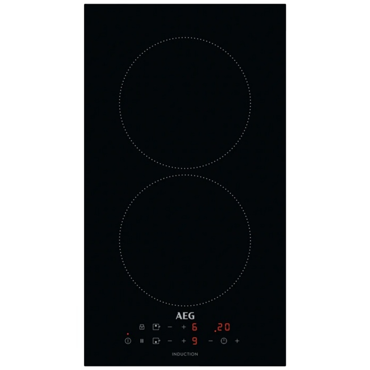 AEG IKB32300CB Autarkes Kochfeld / Induktion / 30 cm / Aufliegend Image