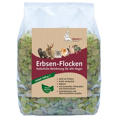 2x500g Pea Flakes For Small Pets & Birds