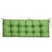 Red Barrel Studio® Cassella Indoor/Outdoor Bench Seat Cushion Polyester in Green | 4 H in | Wayfair 7BD5AF1F5DF2494F84FA3214282C2553