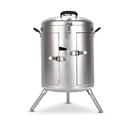 Nealpar Barbecue Home Thickened Environmentally Friendly Smokeless Barbecue Barrel Outdoor Charcoal Hanging Stove Barbecue Cylinder Braising Oven,