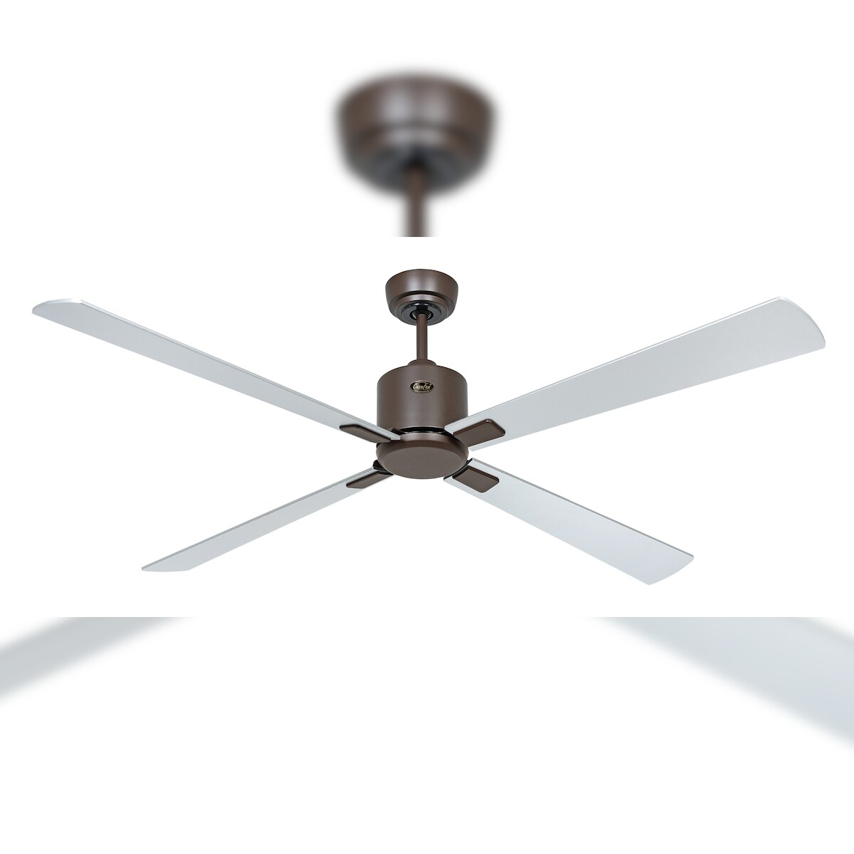 Casafan Deckenventilator Eco Neo III 152 BZ Wenge / Silbergrau 152 Image