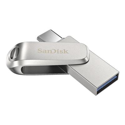 USB-Stick »Ultra Dual Drive Luxe Type-C« 512 GB silber, SanDisk, 4.441x0.86x1.21 cm