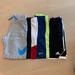 Nike Bottoms | Four Pairs Of Athletic Shorts Sold As Bundle | Color: Black/Silver | Size: Mb