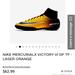 Nike Shoes | Nike Jr Mercurialx Victory 6 Df Tf Boys Soccer Sz4 | Color: Orange/Yellow | Size: 4bb