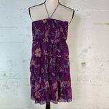 American Eagle Outfitters Dresses | American Eagle Outfitters Ruffle Dress | Color: Purple | Size: Xs