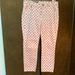 J. Crew Pants & Jumpsuits | J Crew Cropped Matchstick Pant...Super Euc! | Color: Cream/Orange | Size: 28