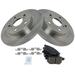 2011-2016 Scion tC Rear Brake Pad and Rotor Kit - TRQ BKA11139