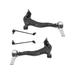 2003-2007 Nissan Murano Front Control Arm and Sway Bar Link Kit - TRQ PSA56278