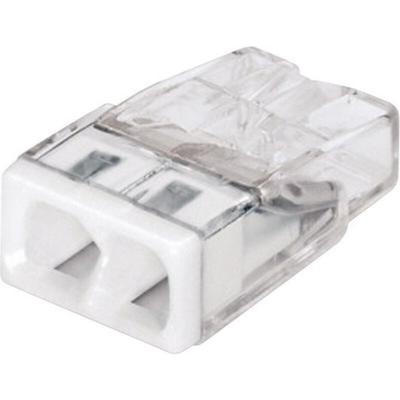 Wago - 2273-202-100 2273 Dosenklemme flexibel: - starr: 0.5-2.5 mm² Polzahl: 2 100 St. Transparent,