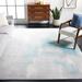 Blue/Gray 108 x 72 x 0.35 in Area Rug - Latitude Run® Barinholtz Abstract Gray/Blue Area Rug Polypropylene | 108 H x 72 W x 0.35 D in | Wayfair