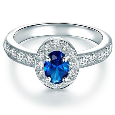 Trilani Ring aus Sterling Silber in mit Zirkonia 51 Damen Image
