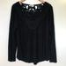 Anthropologie Tops | Anthropologie Meadow Rue Knit Top | Color: Black | Size: M