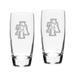 North Carolina A&T Aggies 2-Piece 20oz. Luigi Bormioli Michelangelo Cooler Glasses Set