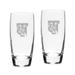 Tuskegee Golden Tigers 2-Piece 20oz. Luigi Bormioli Michelangelo Cooler Glasses Set