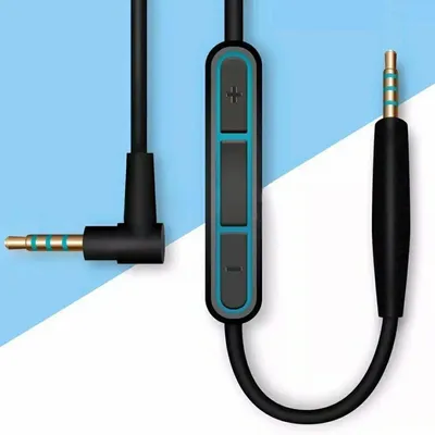 BOSE-Câble audio de remplacement avec micro câble audio pour écouteurs SoundTrue SoundLink OE2