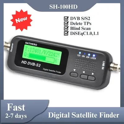 Sathero NEW SH-100HD DVB-S2 Haute Définition numérique Satellite Finder Portable DHL elite finder