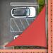 Royal Shade 12' x 12' x 17' Triangle Shade Sail in Red | 144 W x 144 D in | Wayfair rs-TAPRT12-5