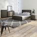 Gracie Oaks Mandy Standard 5 Piece Bedroom Set Wood in Brown/Gray | King | Wayfair GRKS3081 40244354